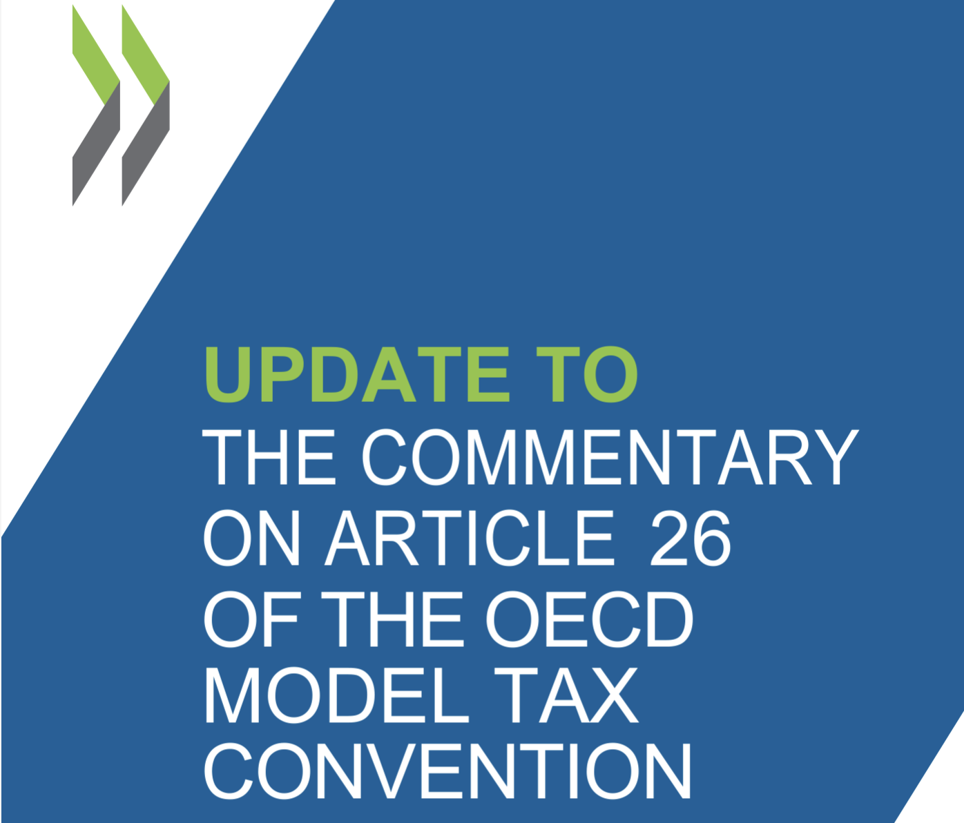 Article 26 of the OECD Model Tax Convention Update 2024 - Prof. Dr ...
